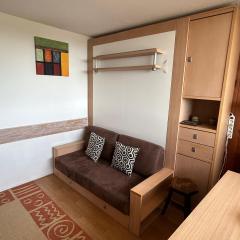 Studio 4 pers au pied des pistes avec garage - FR-1-814-127