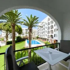 First Line to Sea, Apartment in Verdemar Nerja with Pool and Sea Views