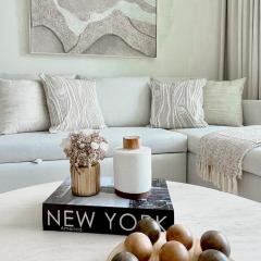 Luxe & Airy 1BR in Binghatti Azure with Gym and Pool