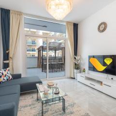 Vogue Pearlz By Banube in Al Furjan Dubai, Luxury One Bedroom Apartment With Big Balcony and Full Amenities Steps Away From Metro Station