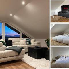 MaMa-Apartments - Netflix, Balkon, Kaffee & Tee, WIFI, Waschmaschine, familienfreundlich, kostenloser Parkplatz - 125 qm