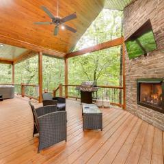 Fire Pit and Hot Tub Couples Retreat in Broken Bow