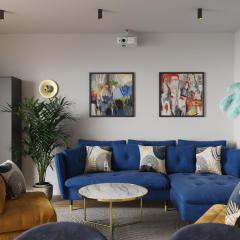 Szafir - komfortowy apartament Osiedle Lecha - garaż podziemny, taras, grill, wejście 24h kod ,centrum, targi