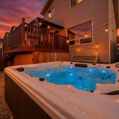 5BD Jungle Oasis - HotTub - BBQ - King Bed - Games - Garage
