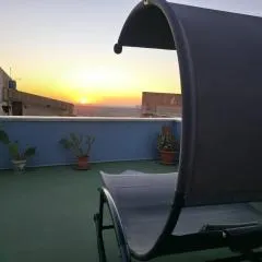 Casa blu' con terrazza panoramica