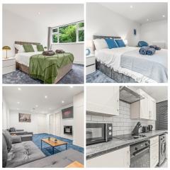 Luxury 2BR City Apt With Parking Sleeps 8