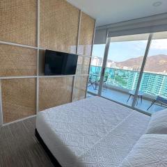The pearl of Santa Marta, Caribbean Sea view