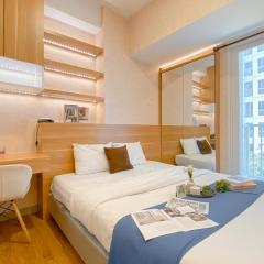 Cozy Studio at 7th Floor Tokyo Riverside PIK 2 Apartment By Travelio