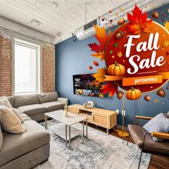 Chic Loft 828 3bd Sleeps 16 Free Parking