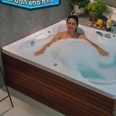 דירת נופש באכזיב עם ג'קוזי מול חוף בננה ביץ Dream Place Achziv