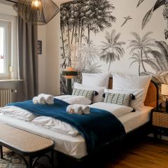 7Seas Ctiy-Apartment Saarbrücken l NETFLIX l Balkon l 24-7 Check-In