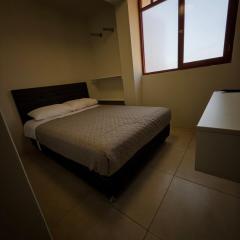 Double room in the middle of the city