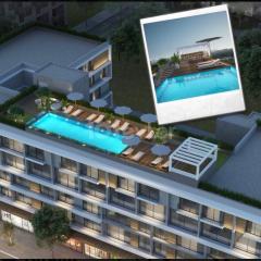 Studio apartment with shared pool in Kyrenia center