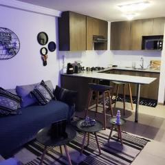 Departamento 1D, Huayquique con Piscina