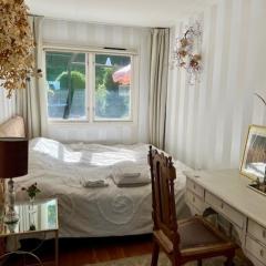 Beautiful rooms in a charming Båstad villa top location near the beach and town center
