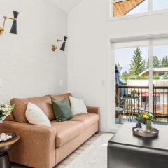 3BR Escape BBQ, Balcony, Near Banff & DT