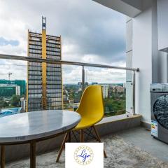 smart fully furnished studio apartment in kilimani with unbeatable city views