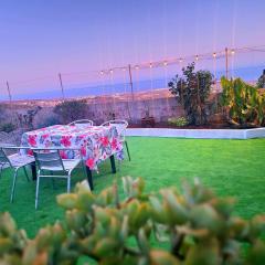 relaxing country house with wonderful ocean view