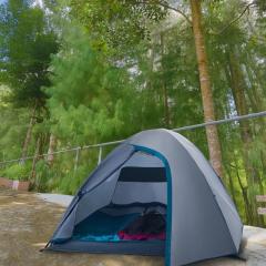 Campsite on a terrace within 1km of Ziro Music Festival