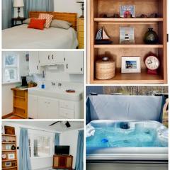 Cottage Apartment by Lake MI w private Hot Tub!