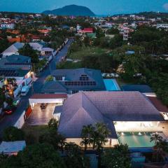V239 4BR Pool Villa with Outdoor Bar& BBQ Near Beach