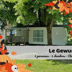 Le Gewurz - Bungalow climatisé avec TV pour 5