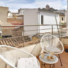 Estudio con terraza y vistas a la Alhambra