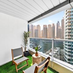 Luxury 2BR Marina View-walking distance to JBR beach, marina mall & metro