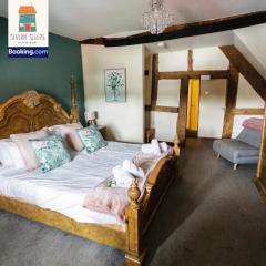 Spacious 5 Family Rooms House By Shropshire Escapes Short Lets & Serviced Accommodation Shrewsbury With Free WiFi