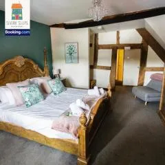 Spacious 5 Family Rooms House By Shropshire Escapes Short Lets & Serviced Accommodation Shrewsbury With Free WiFi