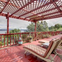 Spacious Kelseyville Home with Large Lakefront Deck!