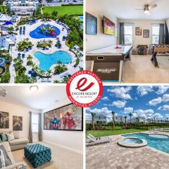 Posh Home With Media And Game Room Near Disney With Waterpark & Resort Access At Encore Resort - 7659Ff
