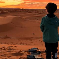 luxury desert night camp