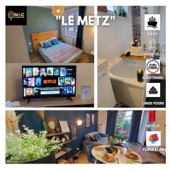 Le Metz Calais-Nord - Balcon -Plage -Commerces