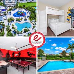 Spacious Home Near Disney With Game And Themed Rooms With Waterpark & Resort Access At Encore Resorts Reunion - 581La