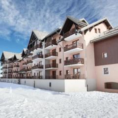 Appartement cosy à Valmeinier avec vue montagne et piscine