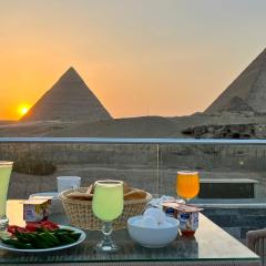 Yamour Pyramids View