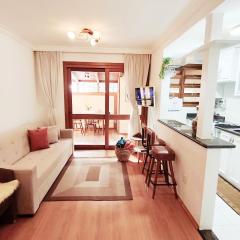 No Centro de Gramado, 5 min a pé da Rua Coberta!