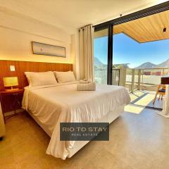 Studio Leblon - Vista Cristo, novo, piscina e gym