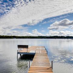 Pier, Catfish Lake Access Eagle River Getaway!