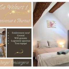 Le Velours 1-Spacieux, Central, Entièrement neuf