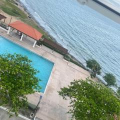 Spacious two bedrooms with sea and city view