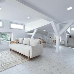 A Tranquil Attic Retreat Near Old Town
