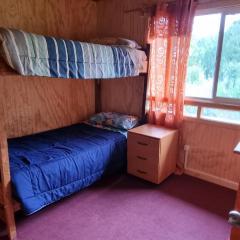 Cabaňa a pasos del lago