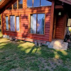 Cabaňa a pasos del lago