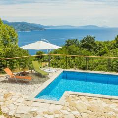Ivanini secluded stone Villa with a stunning view