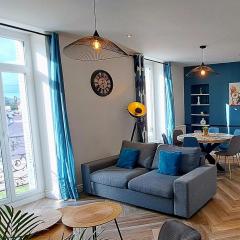 L'indigo, 4-6 pers, 2ch-2sdb, proche cité de la gastronomie