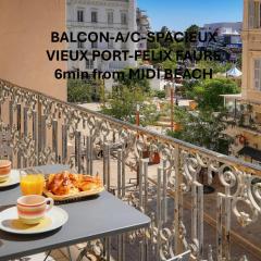 2 chambres BALCON, FELIX FAURE-COEUR DE CANNES A2B023
