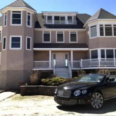 Spectacular 8 Bedroom Oceanfront Hamptons Beach House, Your Castle By The Sea !