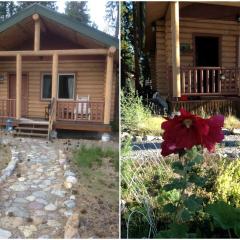 Romantic Log Cabin Rental with Forest Views near Missoula, Montana